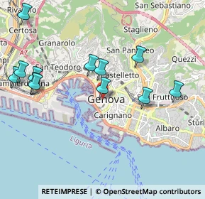 Mappa Via di Canneto Il Lungo, 16123 Genova GE, Italia (2.265)