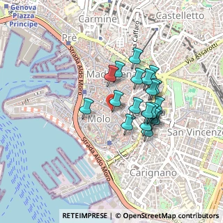 Mappa Piazza Pollaiuoli, 16123 Genova GE, Italia (0.3435)