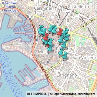 Mappa Piazza Pollaiuoli, 16123 Genova GE, Italia (0.2705)