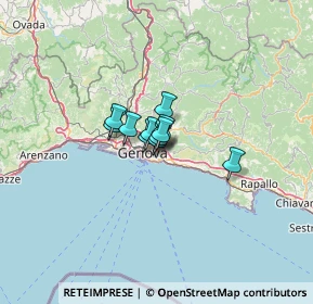 Mappa Via Antonio De Toni, 16132 Genova GE, Italia (4.92364)