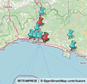 Mappa Via Angelo Scribanti, 16131 Genova GE, Italia (10.25143)