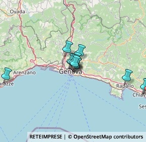 Mappa Via Edmondo de Amicis, 16151 Genova GE, Italia (13.90133)