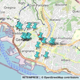 Mappa Piazza Giuseppe Verdi, 16121 Genova GE, Italia (0.83263)