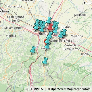 Mappa Via Garganelli, 40065 Pianoro BO, Italia (11.455)