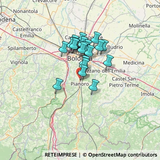 Mappa Via Garganelli, 40065 Pianoro BO, Italia (10.5285)