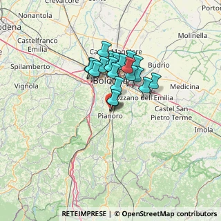 Mappa Via Garganelli, 40065 Pianoro BO, Italia (9.9365)