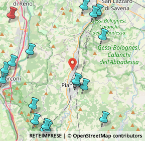 Mappa Via Garganelli, 40065 Pianoro BO, Italia (6.441)