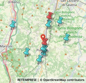 Mappa Via Garganelli, 40065 Pianoro BO, Italia (3.43364)