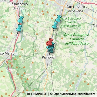 Mappa Via Garganelli, 40065 Pianoro BO, Italia (2.21909)