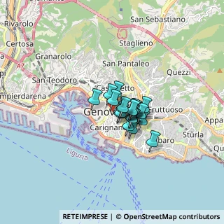 Mappa Via Bartolomeo Bosco, 16121 Genova GE, Italia (0.826)
