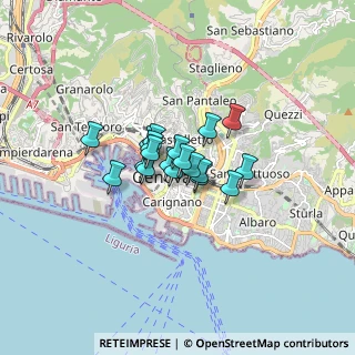 Mappa Via Bartolomeo Bosco, 16121 Genova GE, Italia (0.90368)