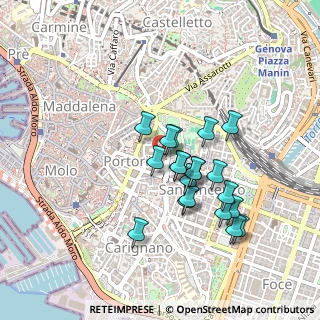 Mappa Via Bartolomeo Bosco, 16121 Genova GE, Italia (0.381)