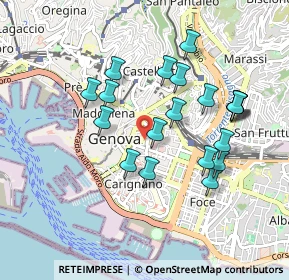 Mappa Via Bartolomeo Bosco, 16121 Genova GE, Italia (0.8745)