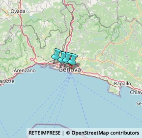 Mappa Via S. Vincenzo, 16121 Genova GE, Italia (36.18846)