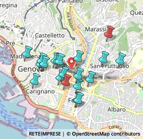 Mappa Genova Brignole, 16137 Genova GE, Italia (0.7725)