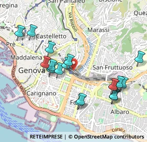 Mappa Genova Brignole, 16137 Genova GE, Italia (1.03389)