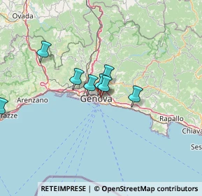 Mappa Via Archimede, 16142 Genova GE, Italia (22.3875)