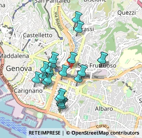 Mappa P.za Manzoni, 16142 Genova GE, Italia (0.811)