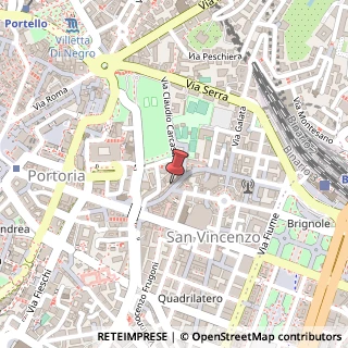 Mappa Via San Vincenzo, 163, 16121 Genova, Genova (Liguria)