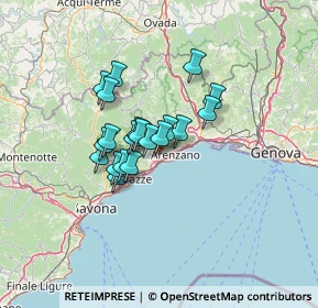 Mappa Via Lodole, 16016 Cogoleto GE, Italia (9.238)