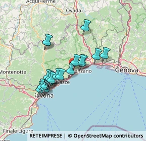 Mappa Via Lodole, 16016 Cogoleto GE, Italia (11.7285)