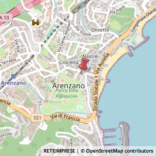 Mappa Via Sauli Pallavicino, 27, 16011 Arenzano, Genova (Liguria)