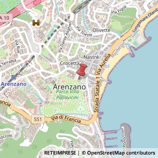 Mappa Via Sauli Pallavicino, 21, 16011 Arenzano, Genova (Liguria)