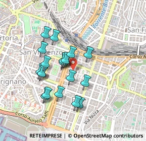 Mappa Via di Santa Zita, 16100 Genova GE, Italia (0.3785)