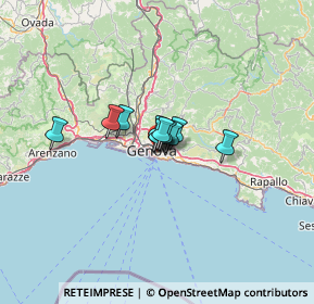Mappa Via di Santa Zita, 16100 Genova GE, Italia (5.51909)