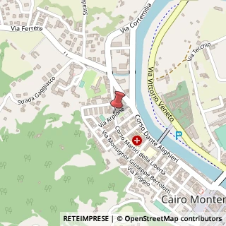 Mappa Via arpione 21, 17014 Cairo Montenotte, Savona (Liguria)