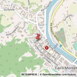 Mappa Via Arpione, 21, 17014 Cairo Montenotte, Savona (Liguria)