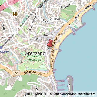 Mappa Via Cappuccini, 9, 16011 Arenzano, Genova (Liguria)