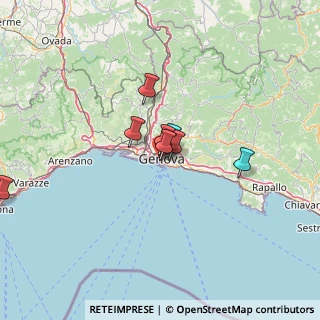 Mappa Via delle Casaccie, 16128 Genova GE, Italia (13.96545)