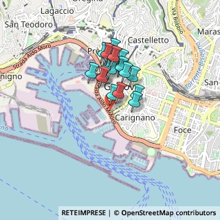 Mappa Via delle Casaccie, 16123 Genova GE, Italia (0.644)