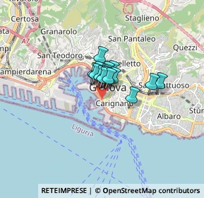 Mappa Via delle Casaccie, 16123 Genova GE, Italia (0.7775)