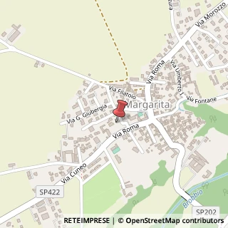 Mappa Piazza G. Marconi, 5, 12040 Margarita, Cuneo (Piemonte)
