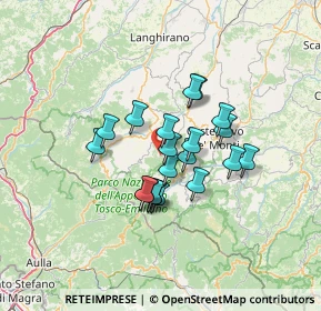 Mappa 42030 Ramiseto RE, Italia (9.871)