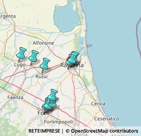Mappa Via Luigi Fontana, 48124 Ravenna RA, Italia (15.19818)