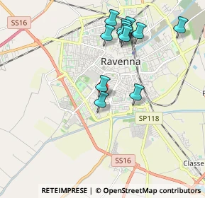 Mappa Via Luigi Fontana, 48124 Ravenna RA, Italia (1.99583)