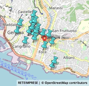 Mappa Corso Buenos Aires, 16121 Genova GE, Italia (0.7665)