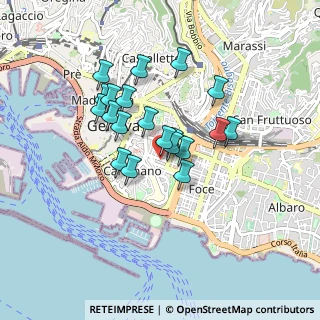 Mappa Via Ippolito d'Aste, 16121 Genova GE, Italia (0.702)
