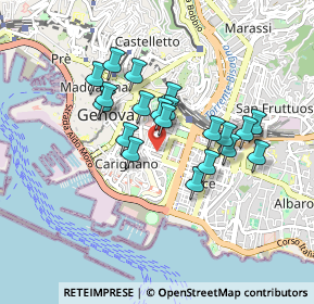 Mappa Via Ippolito d'Aste, 16121 Genova GE, Italia (0.7175)