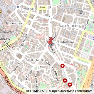 Mappa Via Innocenzo Frugoni, 21, 16121 Genova, Genova (Liguria)
