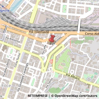 Mappa Via Ilice, 6, 16129 Genova, Genova (Liguria)