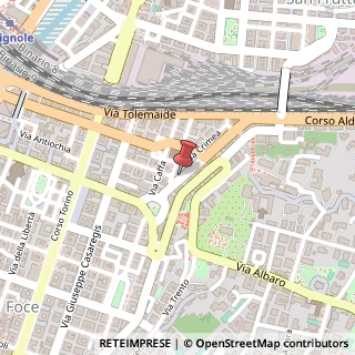 Mappa Via Montevideo, 2, 16129 Genova, Genova (Liguria)