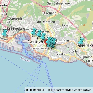 Mappa Viale Brigata Bisagno, 16129 Genova GE, Italia (1.55818)