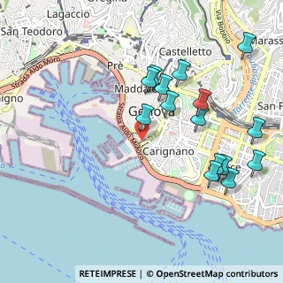 Mappa Sopraelevata Aldo Moro, 16123 Genova GE, Italia (1.094)