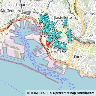 Mappa Sopraelevata Aldo Moro, 16123 Genova GE, Italia (0.7225)