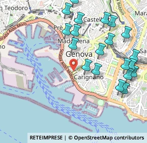 Mappa Sopraelevata Aldo Moro, 16123 Genova GE, Italia (1.1915)