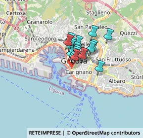 Mappa Sopraelevata Aldo Moro, 16123 Genova GE, Italia (0.94278)